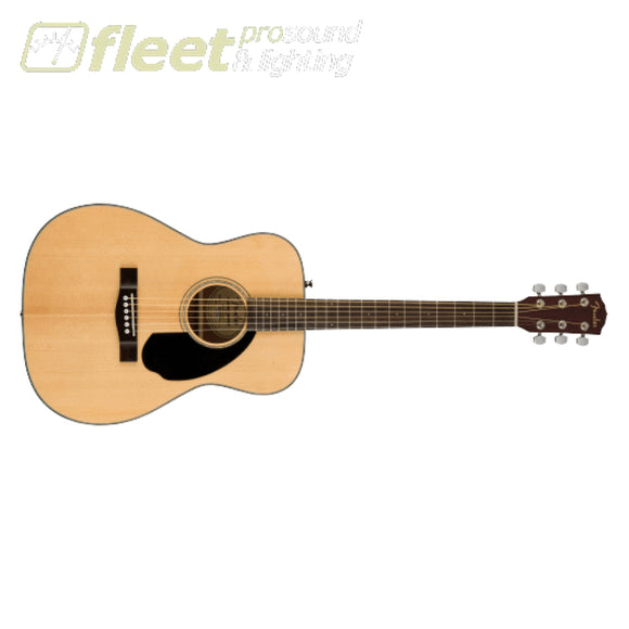 Fender CC-60S Concert Walnut Fingerboard Guitar - Natural (0970150021) 6 STRING ACOUSTIC WITHOUT ELECTRONICS