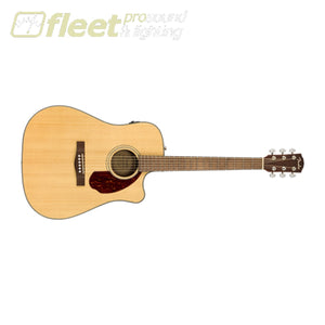 Fender CD-140SCE Dreadnought Walnut Fingerboard Guitar - Natural w/case (0970213321) 6 STRING ACOUSTIC WITH ELECTRONICS