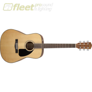 Fender CD-60 Dreadnought V3 w/Case Walnut Fingerboard Acoustic Guitar - Natural (0970110221) 6 STRING ACOUSTIC WITHOUT ELECTRONICS