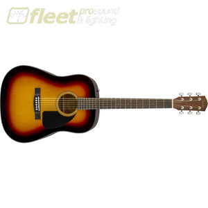 Fender CD-60 Dreadnought V3 w/Case Walnut Fingerboard Acoustic Guitar - Sunburst (0970110232) 6 STRING ACOUSTIC WITHOUT ELECTRONICS