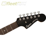 Fender Contemporary Jaguar HH ST Laurel Fingerboard Black Pickguard Guitar - Shoreline Gold (0370350544) SOLID BODY GUITARS