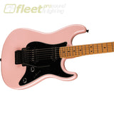 Fender Contemporary Stratocaster HH FR Roasted Maple Fingerboard Black Pickguard Guitar -Shell Pink Pearl (0370240533) LOCKING TREMELO 