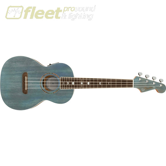 Fender Dani Harrison Uke Walnut Fingerboard - Turquoise (0971752197) UKULELES