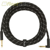 Fender Deluxe Series Instrument Cable Straight/Angle 15’ Black Tweed (0990820085) INSTRUMENT CABLES