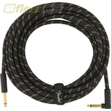Fender Deluxe Series Instrument Cable Straight/Angle 25’ Black Tweed (0990820077) INSTRUMENT CABLES