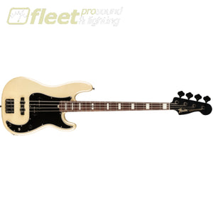 Fender Duff McKagan Deluxe Precision Rosewood Fingerboard Bass - White Pearl (0146510334) 4 STRING BASSES