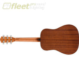Fender FA-15 3/4 Scale Steel with Gig Bag Walnut Fingerboard Guitar - Black (0971170106) 6 STRING ACOUSTIC WITHOUT ELECTRONICS