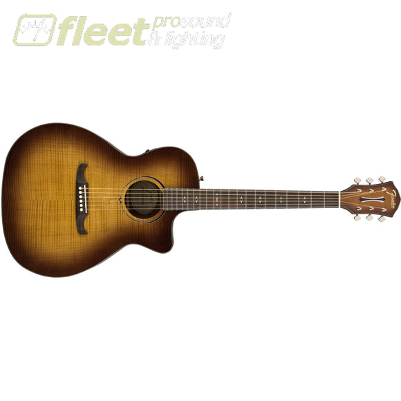 Fender FA-345CE Acoustic Guitar Laurel Fingerboard with Fishman pickup - 3 Tone Tea Burst (0971343064) 6 STRING ACOUSTIC WITH ELECTRONICS