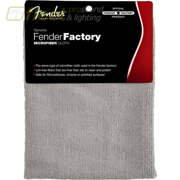 Fender Factory Microfiber Cloth - Gray (0990523000) NOVELTIES