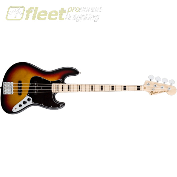 Fender Geddy Lee Jazz Bass Maple Fingerboard - 3-Color Sunburst (0147702300) 4 STRING BASSES