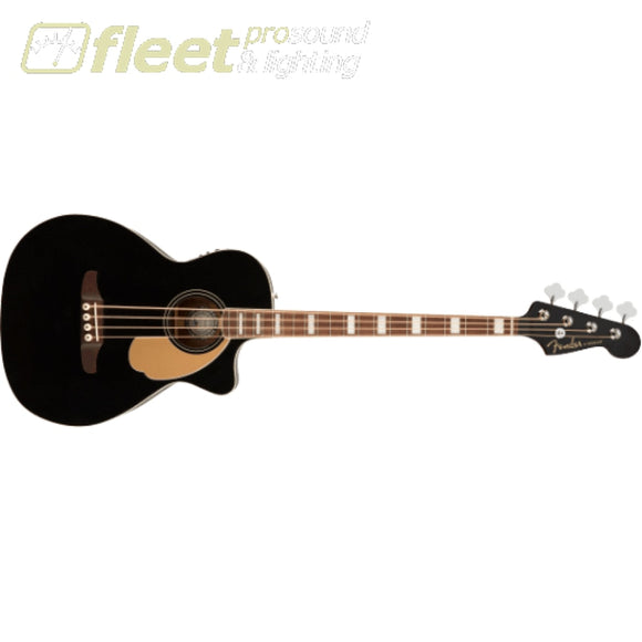Fender Kingman Bass Walnut Fingerboard - Black (0970743106) 4 STRING BASSES