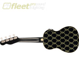 Fender Limited Edition Billie Eilish Ukulele Walnut Fingerboard - Black (0971752106) UKULELES