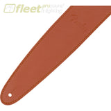Fender Limited Leather Strap Tangerine - 0990649017 STRAPS