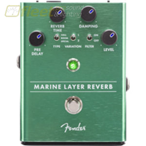 Fender Marine Layer Reverb Pedal 0234532000 Guitar Reverb Pedals