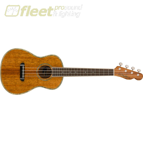 Fender Montecito Tenor Ukulele Walnut Fingerboard - Natural (0971650121) UKULELES