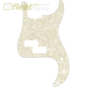 Fender Pickguard Precision Bass 13-Hole Mount Aged White Pearl 4-Ply (0992176000) GUITAR PARTS