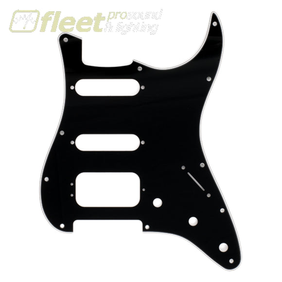 Fender Pickguard Stratocaster H/S/S 11-Hole Mount 3-Ply - Black (0055267000) GUITAR PARTS