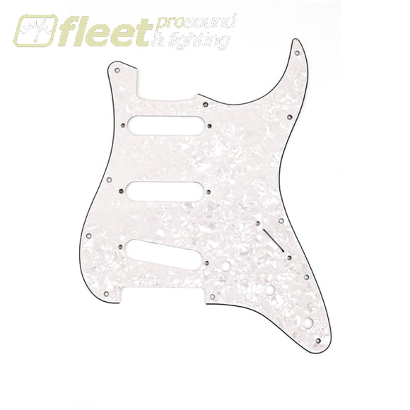 Fender Pickguard Stratocaster S/S/S 11-Hole Mount - White Pearl (0992140000) GUITAR PARTS