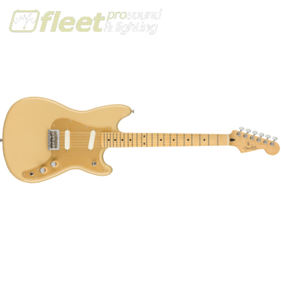 Fender Player Duo Sonic Maple Fingerboard Guitar - Desert Sand (0144012589) SOLID BODY GUITARS