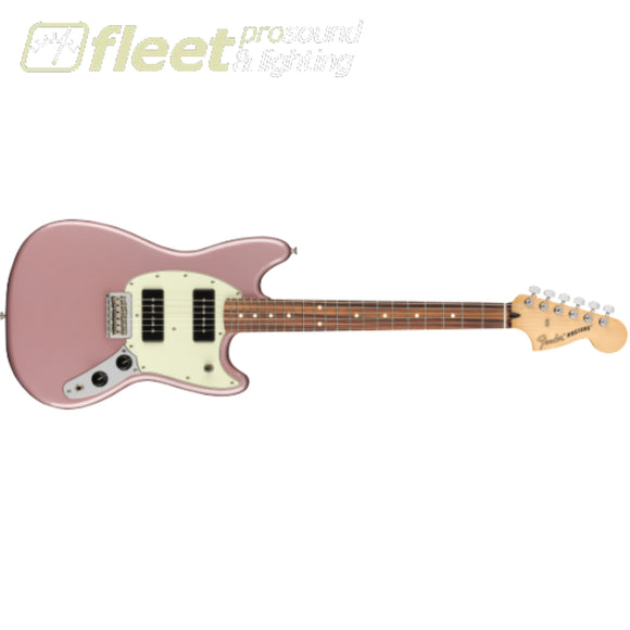 Fender Player Mustang 90 Pau Ferro Fingerboard Guitar - Burgundy Mist Metallic (0144143566) SOLID BODY GUITARS
