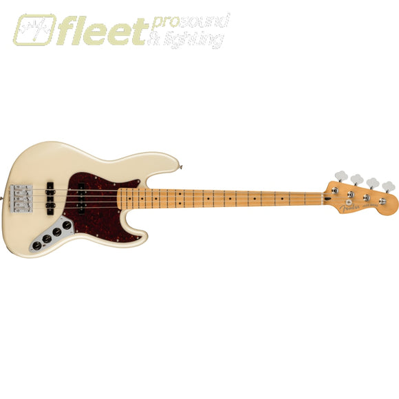 Fender Player Plus Jazz Bass® Maple Fingerboard Olympic Pearl - 0147372323 4 STRING BASSES