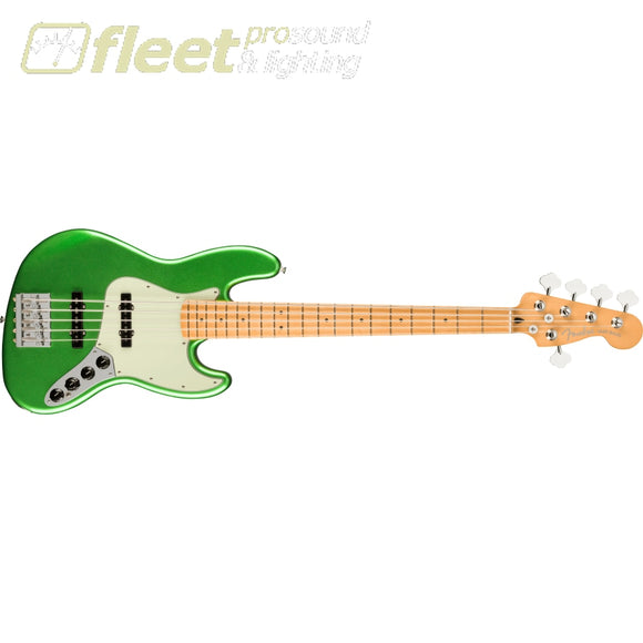 Fender Player Plus Jazz Bass® V Maple Fingerboard Cosmic Jade - 0147382376 5 STRING BASSES