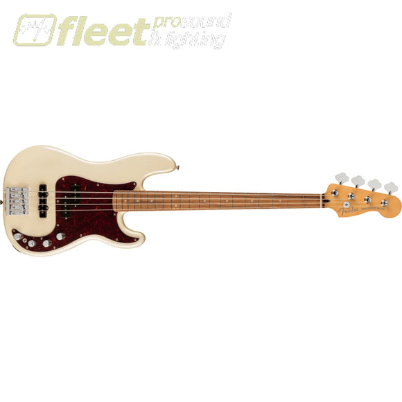 Fender Player Plus Precision Bass® Pau Ferro Fingerboard Olympic Pearl - 0147363323 4 STRING BASSES