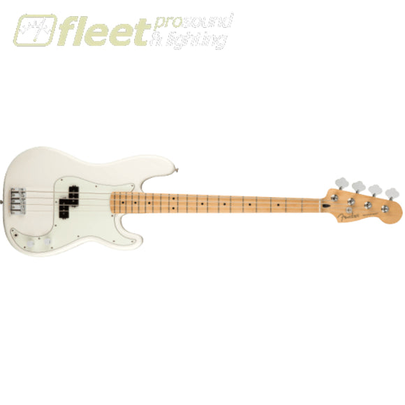 Fender Player Precision Bass Maple Fingerboard - Polar White (0149802515) 4 STRING BASSES