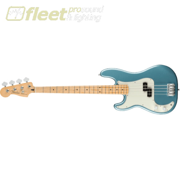 Fender Player Precision Left-Handed Maple Fingerboard Bass -Tidepool (0149822513) LEFT HANDED BASS GUITARS