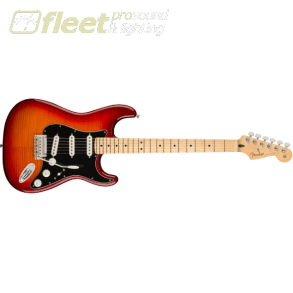 Fender Player Stratocaster Plus Top Maple Fingerboard Guitar - Aged Cherry Burst (0144552531) SOLID BODY GUITARS
