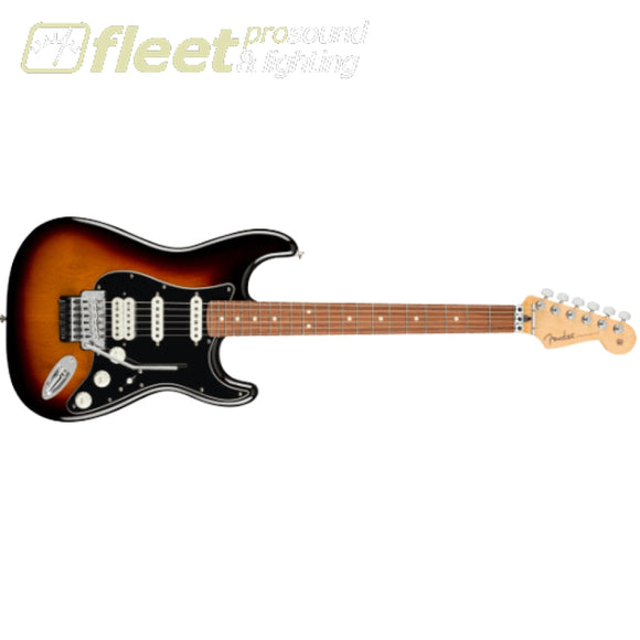 Fender Player Stratocaster with Floyd Rose Pau Ferro Fingerboard Guitar - 3-Color Sunburst (1149403500) LOCKING TREMELO GUITARS