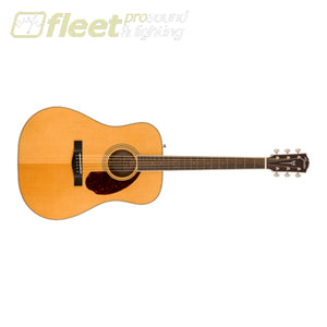 Fender PM-1E Standard Dreadnought Ovangkol Fingerboard Guitar - Natural w/case (0970312321) 6 STRING ACOUSTIC WITH ELECTRONICS