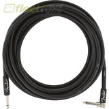 Fender Professional Series Instrument Cable Straight/Angle 18.6’ Black(0990820021) INSTRUMENT CABLES