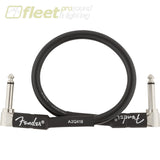 Fender Professional Series Instrument Cables Angle/Angle 1’ Black (0990820057) INSTRUMENT CABLES