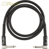 Fender Professional Series Instrument Cables Angle/Angle 3’ Black (0990820058) INSTRUMENT CABLES