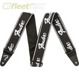 Fender Running Logo Strap - Black (0990671000) STRAPS