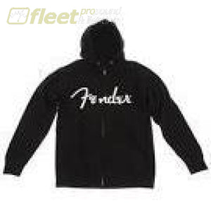Fender Spaghetti Logo Zip Sweatshirt Size: Medium Clothing