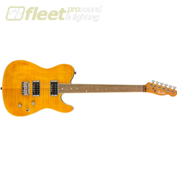 Fender Special Edition Custom Telecaster FMT HH Laurel Fingerboard Guitar - Amber (0262004520) SOLID BODY GUITARS