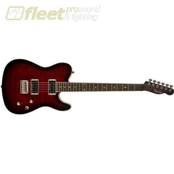 Fender Special Edition Custom Telecaster FMT HH Laurel Fingerboard Guitar - Black Cherry Burst (0262004561) SOLID BODY GUITARS