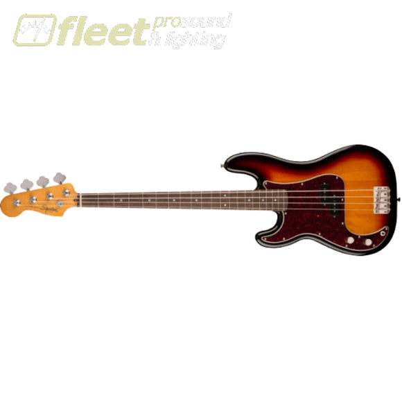 Fender Classic Vibe ’60s Precision Bass Left-Handed Laurel Fingerboard - 3-Color Sunburst (0374515500) 4 STRING BASSES