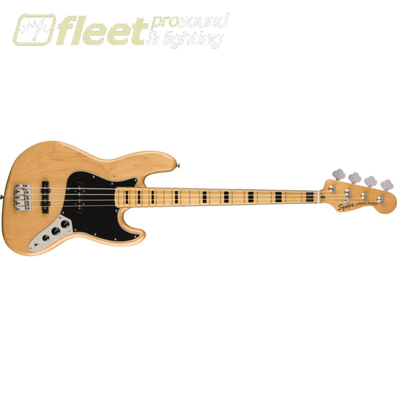 Fender Classic Vibe ’70s Jazz Bass Maple Fingerboard - Natural (0374540521) 4 STRING BASSES
