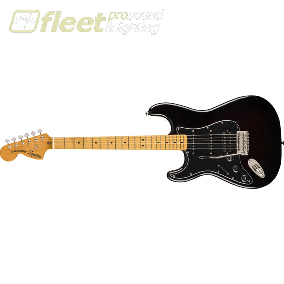 Fender Squier Classic Vibe ’70s Stratocaster HSS Left-Handed Maple Fingerboard Guitar - Black (0374026506) LEFT HANDED ELECTRIC GUITARS