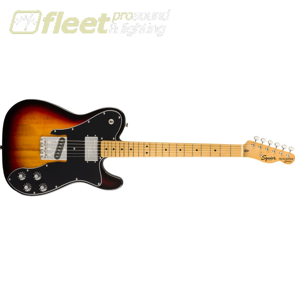 Fender Squier Classic Vibe '70s Telecaster Custom, Maple Fingerboard Guitar  - 3-Color Sunburst (0374050500)