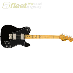 Fender Squier Classic Vibe ’70s Telecaster Deluxe Maple Fingerboard Guitar - Black (0374060506) SOLID BODY GUITARS