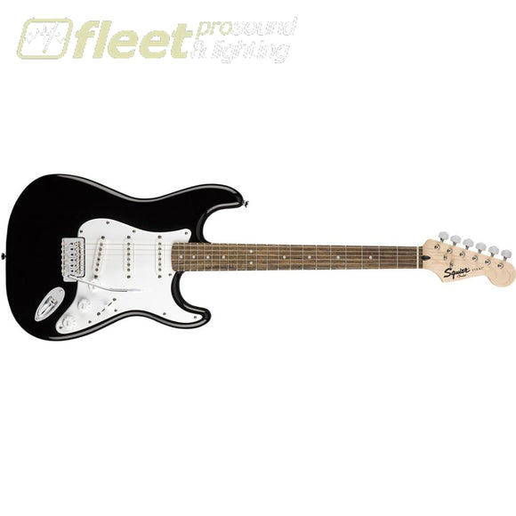 Squier® 0371823006 Stratocaster® Pack Laurel Fingerboard Black Gig Bag 10G Black ELECTRIC GUITAR STARTER PACKS