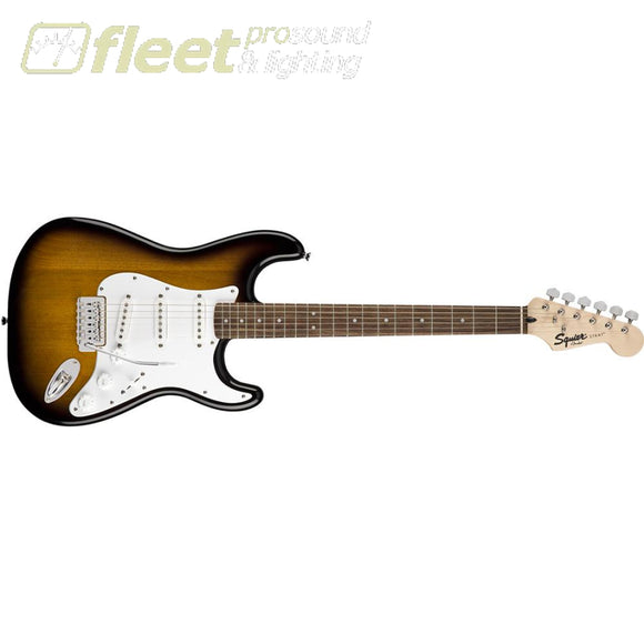 Fender Squier Stratocaster Laurel Fingerboard Guitar Pack - Brown