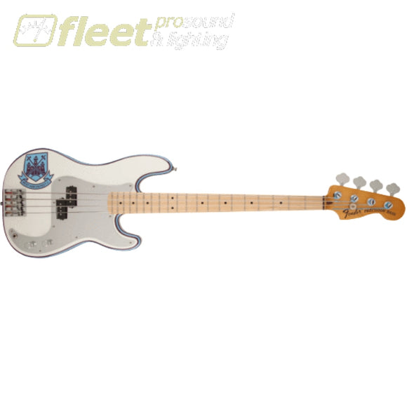 Fender Steve Harris Precision Maple Fingerboard Bass - Olympic White (0141032305) 4 STRING BASSES