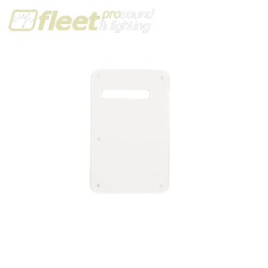 Fender Strat Backplate in White 1-Ply - Single Slot (0040824049) GUITAR PARTS