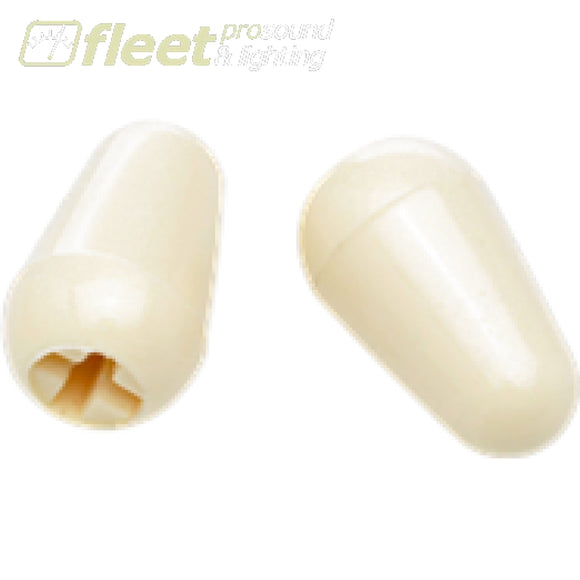 Fender Stratocaster Switch Tips - Aged White (2) (0994938000) GUITAR PARTS