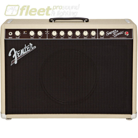 Fender Super-Sonic 22 Combo Guitar Amp 22 Watts (2160000400) GUITAR COMBO AMPS